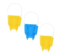Beaupretty Giocattoli Sabbia per Set 3 in Materiale Abs Adatti per Giocare in Spiaggia e Stimolare la Creatività