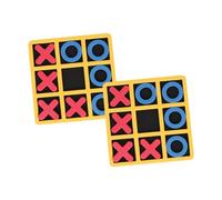 Beaupretty Gioco Tris Educativo per EVA Gioco Cognitivo Portatile per Sviluppo Manuale e Apprendimento Interattivo Genitori-figli