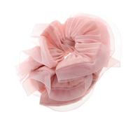 Beaupretty Grazioso Laccio Per in Organza Elastici Per Di Cavallo Con Bordi Arricciati Morbidi Elastici Per in Chiffon Accessori Da Donna e Ragazza Per Feste e Usi Quotidiani