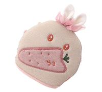 Beaupretty guanti da bagno bambola di scena maschera in tinta unita fodere nuoto borsa mini guanto esfoliante exfoliating gloves spazzola per guanti da doccia guanto da doccia Poliestere rosa