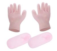 Beaupretty Guanti Idratanti per Mani e Calzini Idratanti per Proteggere la Secca Comodi e Elastici per Donne che Vogliono Prendersi Cura delle Mani Piedi