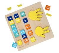 Beaupretty in Legno per l'Apprendimento della Matematica per Set Educativo Didattica Cognitivo Strumento Interattivo