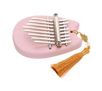 Beaupretty Kalimba Mini Acrilico Rosa Thumb Piano Portatile per Principianti e Strumento Musicale Compatto e Facile da Usare per Educazione Musicale Precoce