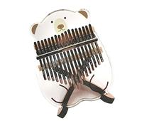 Beaupretty Kalimba Trasparente Note in Cristallo con Design Animale Cartoon Strumento per Principianti Pianoforte Dita Portatile Superficie Liscia e Pratica