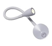 Beaupretty Lampada da Lettura da Parete LED 3w Luce Calda Morbida Tubo Flessibile per Comodino e Testiera, Applique Contemporanea per Camera da Letto, Hotel e Studio Stile Stile Casuale