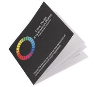 Beaupretty Libro Test Daltonismo in Inglese Cartella Test Colore Portatile Grafico Oculare Durevole per Valutazione Disturbi Visivi Manuale Rigido per Guida Sicura