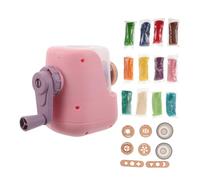 Beaupretty Macchina per Pasta Argilla per Estrusore Manuale per Pasta Kit per Modellare Impasti Morbidi Gioco Educativo per Sviluppo Cognitivo e Creatività