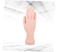 Beaupretty Mano Finta Per Esercitarsi Nella Nail Art Mano Pratica Per Manicure Materiale Di Buona Fattura Leggero e Trasportabile Adatto Per Principianti e Artisti Professionisti