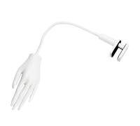 Beaupretty Mano Pratica per Unghie Mano Simulata Riutilizzabile per Esercitarsi la Nail Art Adatto per Principianti e Manicure Professioniste