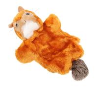 Beaupretty Marionetta Mano Forma Di Scoiattolo Giocattolo Di Peluche Educativo Per Ragazzo Ragazza Piccoli Interazione e Racconto Di Storie