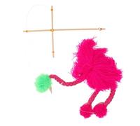 Beaupretty Marionetta Struzzo Peluche Rosa per per Spettacoli e Giochi Situazione Stimola La Relazione Genitore e La Flessibilità delle Dita Ottima Decorazione per Feste e Domestici