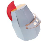 Beaupretty Maschera per Tema Medievale Elmo da Cavaliere da Te Accessorio per Feste e Spettacoli Attività Creativa per Sviluppare Manualità e