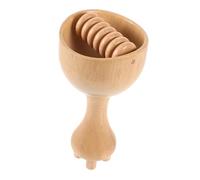 Beaupretty Massaggiatore Anticellulite in Legno Strumenti Per Del Legno Per Modellamento Strumenti Per Massaggi in Coppetta Massaggiante in Per Strumento Per Massaggi Terapeutici in