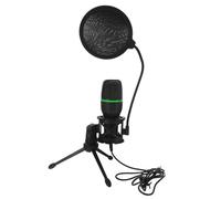Beaupretty Microfono a Condensatore USB da Gaming per PC Supporto | Set da 1 Pezzo, Trasmissione USB e Schema Omnidirezionale, per Voce fuori Campo e Dirette dal Tavolo Colore Casuale