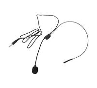 Beaupretty Microfono Archetto Cablato Leggero a Condensatore 3,5 Mm Attacco a Vite, Microfono Per Cuffia Supporto Spugnoso Per Streaming, Registrazione e Interviste