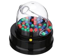 Beaupretty Mini Macchina Della Lotteria Elettrica Per Giochi Da Tavolo Di Intrattenimento Macchina Per Selezione Dei Numeri Design Trasparente e Comoda Da Trasportare Adatta Per Feste e