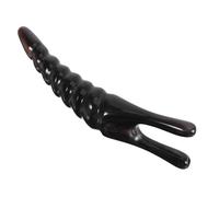 Beaupretty Mini Massaggiatore Facciale in Corno Nero Portatile Strumento Gua Sha per Agopressione e Stick Compatto per Affaticamento Occhi e Manuale
