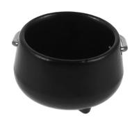 Beaupretty Mini Pentola Nera Appesa Per Casa Delle Ornamentale Mini Calderone Per Casa Delle Calderone In Miniatura Per Esterni Calderone Per Casa Piccolo