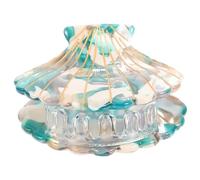 Beaupretty mollette per capelli per capelli acrilici per ragazze mollette per capelli con guscio piccolo e carino con mollette in resina per capelli sottili (verde)