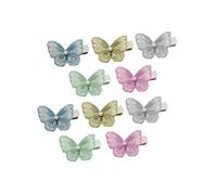 Beaupretty Morsetti a Farfalla 10 Pezzi Fermagli per per Ragazze Parrucchieri di Farfalla Fermagli per Farfalle