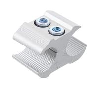 Beaupretty Morsetto in Lega Di Alluminio Per Tubi Da 19-25 Mm, Fascetta Stringitubo Per Sedia a Rotelle Meccanismo Di Fissaggio Stabile, Supporto Porta Bastone Per Deambulatore, Accessorio Disabili,