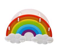 Beaupretty Organizzatori E Contenitori Per Scrivania - Scatola Porta Pennelli Da Trucco Arcobaleno Con Portapenne Organizer Per Larte Per Aule E Ufficio
