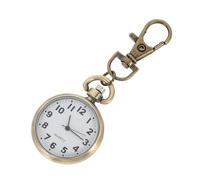 Beaupretty Orologio da Infermiera Unisex con Cassa Appendiabiti Leggero e Resistente Orologio Taschino da Divisa con Clip per Uniforme e Zaino Portatile per Studentessa e Professionista