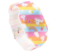 Beaupretty Orologio Digitale Led Per Unicorni Cinturino in Silicone Orologio Touch Per Ragazze e Ragazzi Design Colorato e Divertente Per Insegnare a Leggere l