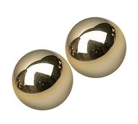 Beaupretty Palle Da in Ottone Set Da 2 Palle Rotolanti Per Rilassamento e Esercizi Manuali Massaggiatore Portatile Per e Collo e Pratiche Per Anziani e Stress