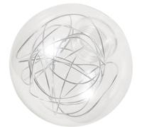 Beaupretty Paralume in Vetro a Forma di Globo per Lampada da Soffitto e Sospensione, Decorazione Elegante Protezione Luce, Ricambio per Lampade a LED e Lampadari