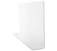 Beaupretty Paraspruzzi Doccia in PVC Barriera Antiacqua Resistente All'olio Facile da Pulire per Bagno e Cucina Protezione Angolare Vasca da Bagno