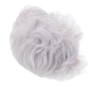 Beaupretty Parrucca Grigio Argento Parrucche Dorate Per Ragazze Costume Da Signora Natale Per Donna Vestito Della Nonna Parrucche Realistiche Per Le Donne Filo Ad Alta Temperatura