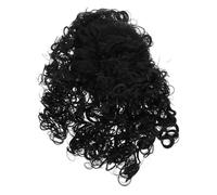 Beaupretty Parrucca Nera Riccia Afro Per Donne Sintetici Resistenti Al Calore Accessorio Cosplay Per Feste e Occasioni Speciali Design Confortevole e Sicuro