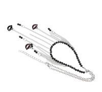 Beaupretty Pendente Lunghe Frange Vintage Per Cosplay e Choker Bead Retro Per Look e