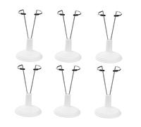 Beaupretty per 6Pcs/Set Espositore Leggero per da 15 Cm Portatile per Decorazioni in Casa e Negozi