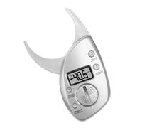 Beaupretty per Grasso Corporeo Portatile Plicometro per Misurazione Flessibile Braccia Cosce Strumento per Fitness e Perdita Peso Adatto Uomini e Donne
