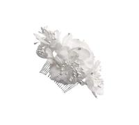 Beaupretty Pettine Capelli Sposa Floreale Copricapo Elegante Accessori Per Abiti Da Sposa Per Donne e Signore Adatto Matrimonio e Festa Speciale