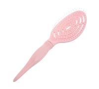 Beaupretty Pettine Dentato Per Donne Spazzola Per Acconciature Districante e Massaggiante Design Ergonomico e Per e Lisci Casa e Viaggio Rosa