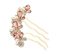 Beaupretty pettine hair pin hair bow hair band hair ribbon hair jewelry farfalle bastoncini per Forcina accessorio per in stile cinese copricapo d'epoca strass Golden