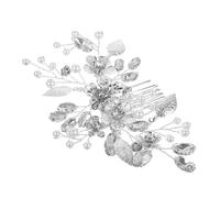 Beaupretty Pettine Laterale per Sposa con Fiori e Accessorio per Matrimonio e Cerimonie Decorazione Design Raffinato e Versatile per Speciali