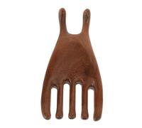 Beaupretty Pettine Massaggiante in Legno Per Capelluto Massaggiatore Portatile Cinque Dita Strumento Per Del Capelluto Pettine Massaggiante Alle Erbe Multifunzione