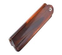 Beaupretty Pettine Per Baffi Da Uomo Pettine Tascabile Pieghevole Da Viaggio Per Lo Styling Dei Denti Fini
