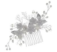 Beaupretty Pettine Per Da Sposa Con Inserto Femminile Decorazione Per in Cristallo Elegante Copricapo Floreale Per Feste Nuziali E Tutti I Giorni