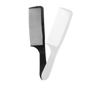 Beaupretty Pettine Piatto Da Barbiere Curvo 2 Pezzi Design Professionale Per Taglio Chioma, Pettine Per Sfumare e Districare Chioma Fini Per Barbieri e Uso Domestico