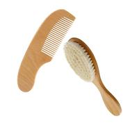 Beaupretty Pettine Solido Per Lavare i Capelli Spazzola Per Massaggio Alla Testa Pettine Per Ragazzo Ragazza Ragazza Di Pettini Manico Spazzola Di Lana