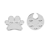 Beaupretty Piastra Espositiva Per Unghie Ad Anello 2 Pezzi Tavolozza Per Smalto Per Unghie Portatile Mini Per Manicure Art Professionale Per Saloni Feste e Uso Domestico