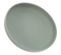 Beaupretty Piatto in silicone per la degli anziani con bordi, design a rovesciamento, per alimentazione autonoma, base in gomma antiscivolo, per disabili e disabili, lavabile in