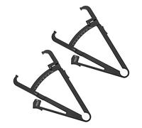 Beaupretty Plicometro Manuale 2 Pezzi per Valutazione Grasso Corporeo e Spessore Pelle Abs Nero, Facile da Usare per Misurazione Grasso Vita e Braccia Uomo Donna