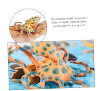 Beaupretty Polpo Realistico in Plastica Decorazione da Scrivania Animale Simulata per Educazione e Cameretta