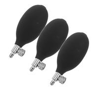 Beaupretty Pompa a Compressione Manuale in Pvc e Metallo 3 Pezzi con Valvola Aria per Misuratori di Pressione Sanguigna, Sostituzione Gonfiabile Compatta per Uso Medico Domestico e Clinico